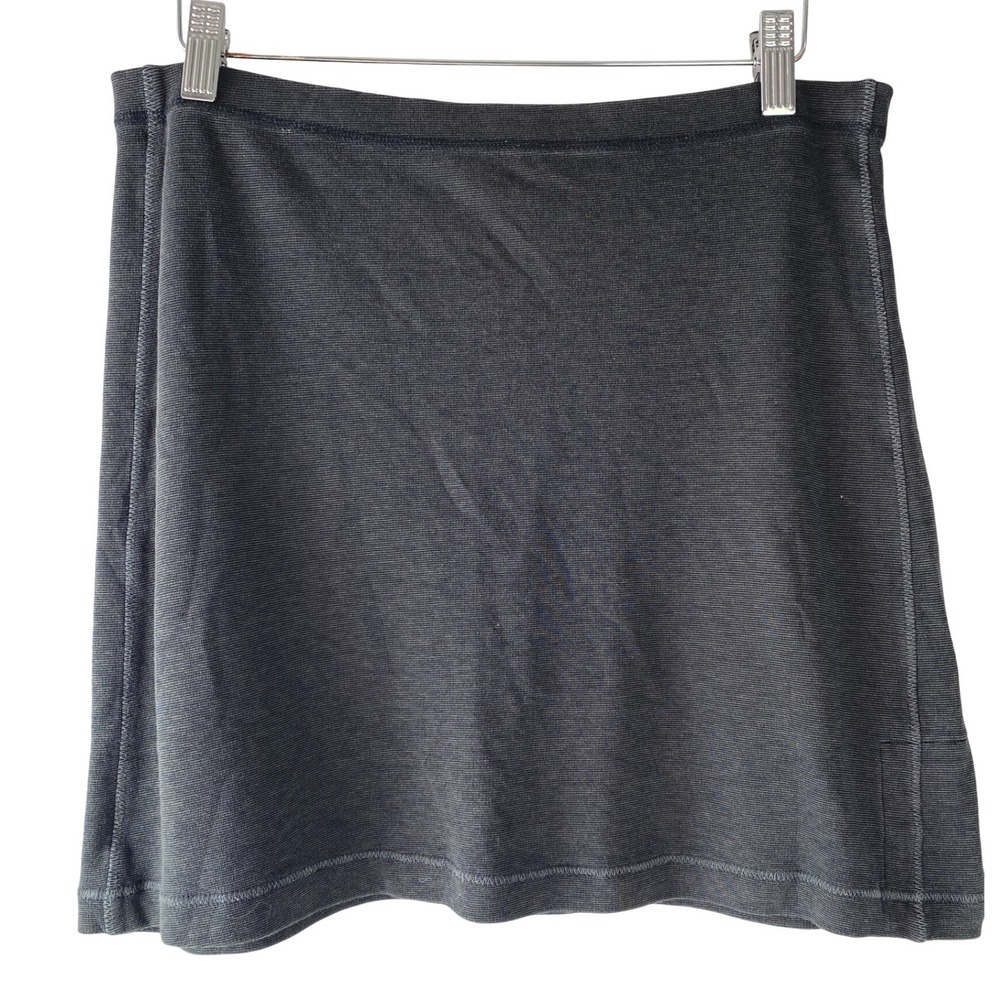 Toad&Co Horny Toad Womens Skirt S Gray Flexcel Mini Gorpcore Granola Girl